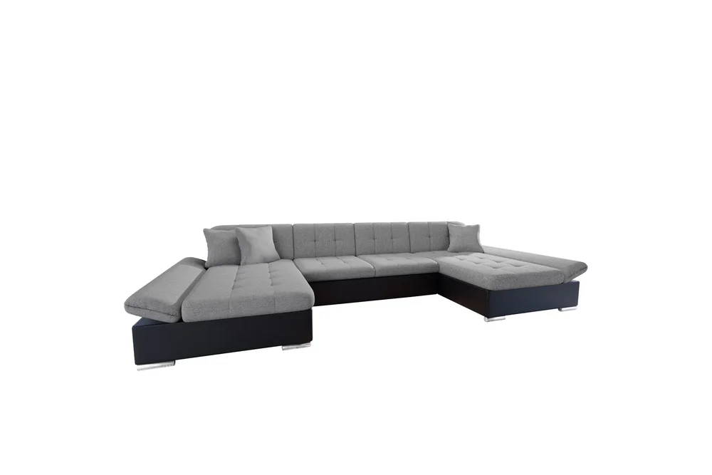 Dewitt Sovesofa med Dobbel Sjeselong 4-seter i Kunstlær v:6147320 Dewitt Sovesofa med Dobbel Sjeselong 4-seter i Kunstlær v:6147320