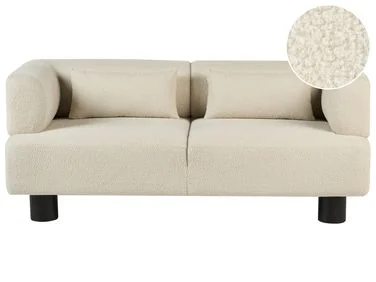 Sofa 2-seters MOVIK Bouclé Off white v:8393070 Sofa 2-seters MOVIK Bouclé Off white v:8393070