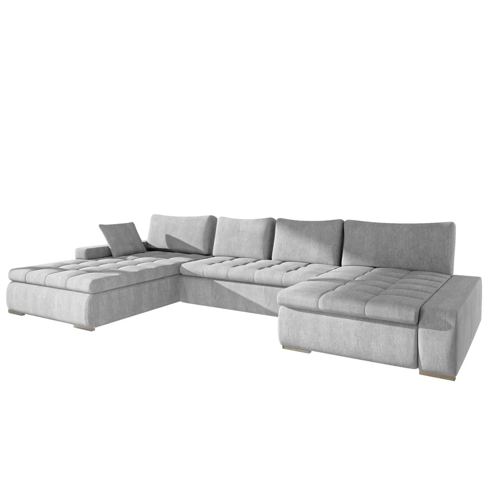 Cillo 5-seters U-formet sovesofa med dobbeltdivan v:4488399