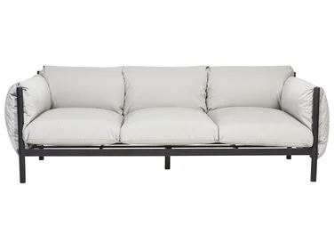 Hagesofa 3-seter ESPERIA Metall Grå v:6863047