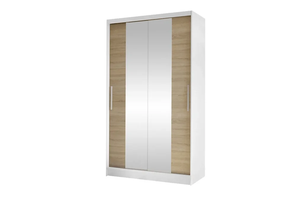 Glenmore Garderob m. Spegel White v:1251886