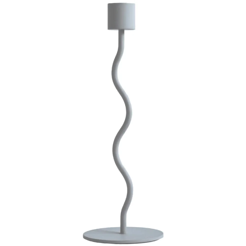 Curved Lysestake 23 cm, Pale Blue v:8380708