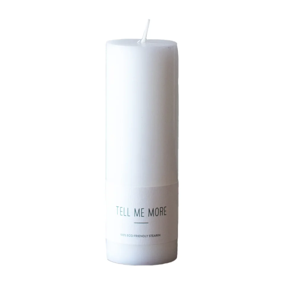 Tell Me More stearinlys L 15 cm v:8935682