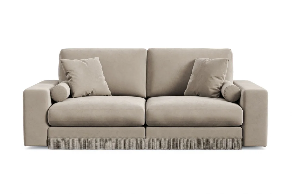 Arken Lyx 3-seter Dyp Sofa i fløyel v:8040047