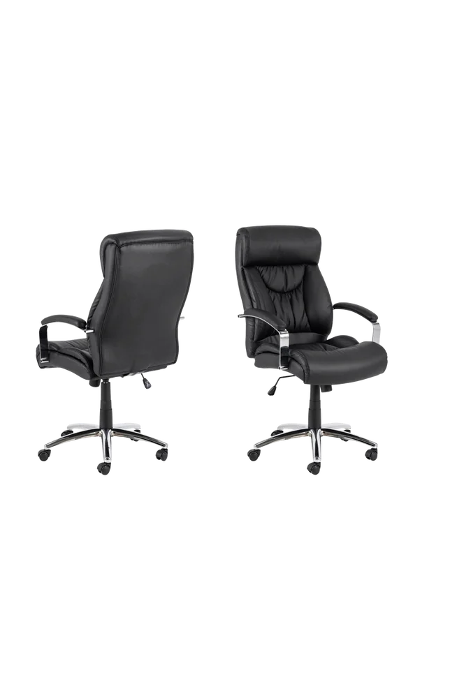 Benson skrivebordsstol – Svart m v:4950004