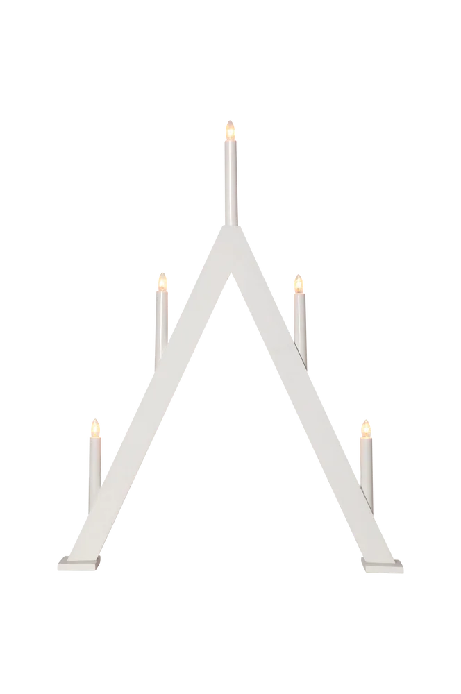 Lysestake Albo 66cm – Hvit – Belysning | m v:5052367 Lysestake Albo 66cm – Hvit – Belysning | m v:5052367