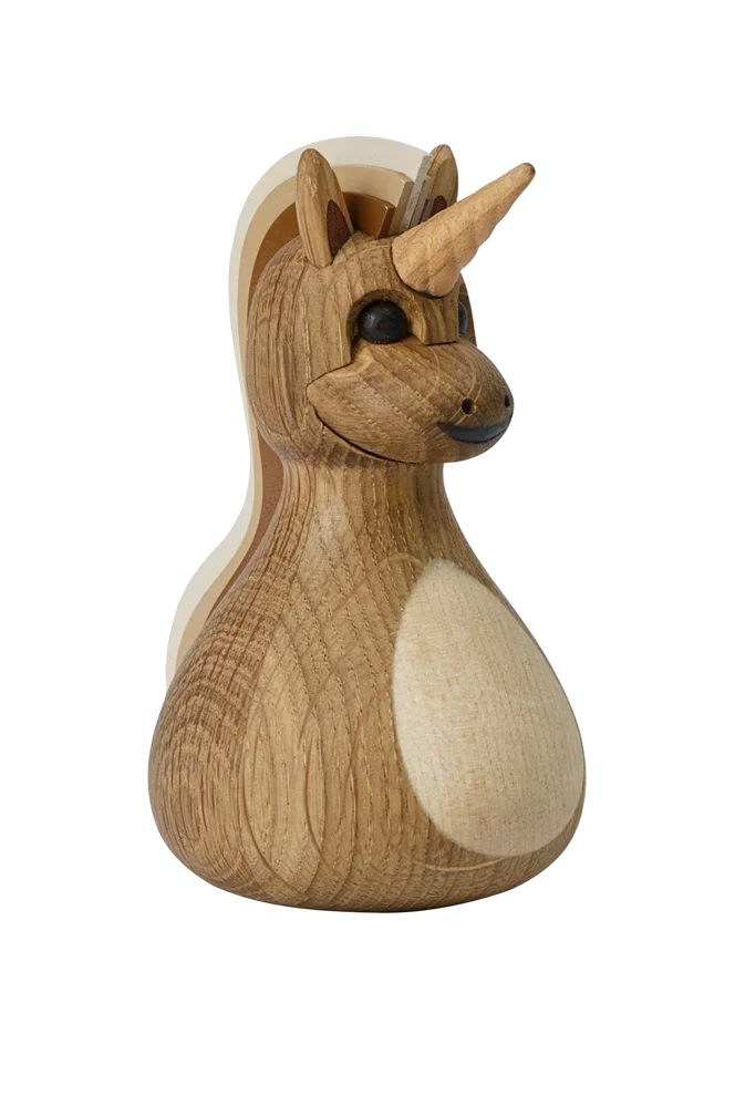 Tredekorasjon Twinkle Enhjørning 10 cm - Natur - Dekor | m v:1506425
