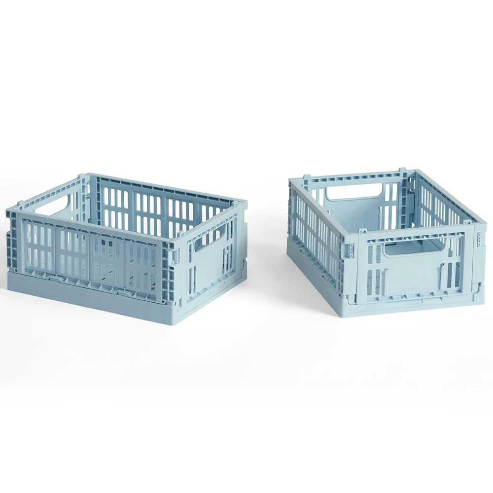 Colour Crate Mini Oppbevaring 2-pk, Soft Blue v:1482114
