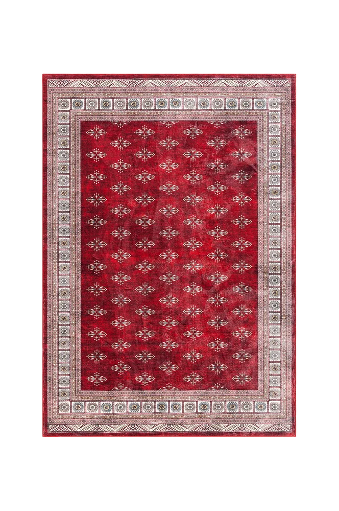 Vaskbart teppe Tarfaya – Rød – Tepper | m v:3660809 Vaskbart teppe Tarfaya – Rød – Tepper | m v:3660809
