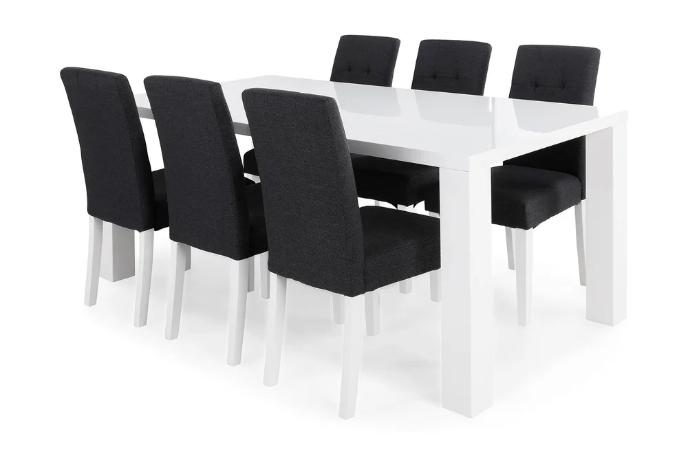Cibus Spisegruppe med 6 Viktor Stoler v:2936370 Cibus Spisegruppe med 6 Viktor Stoler v:2936370