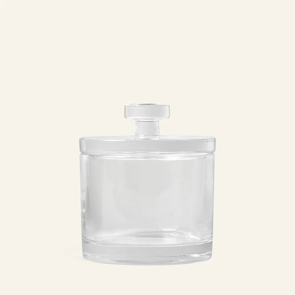 Glasskrukke m/lokk transparent – 10x10x16 cm v:375350 Glasskrukke m/lokk transparent – 10x10x16 cm v:375350