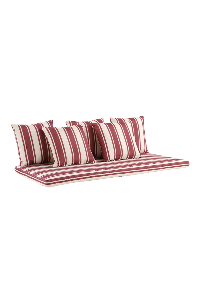 MENTON putesett sofa – Rød – Utemøbler & hage | m v:8726882 MENTON putesett sofa – Rød – Utemøbler & hage | m v:8726882