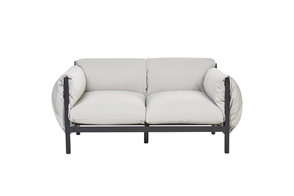 2-sitssoffa Beliani Esperia Grey, Black v:6890568 2-sitssoffa Beliani Esperia Grey, Black v:6890568