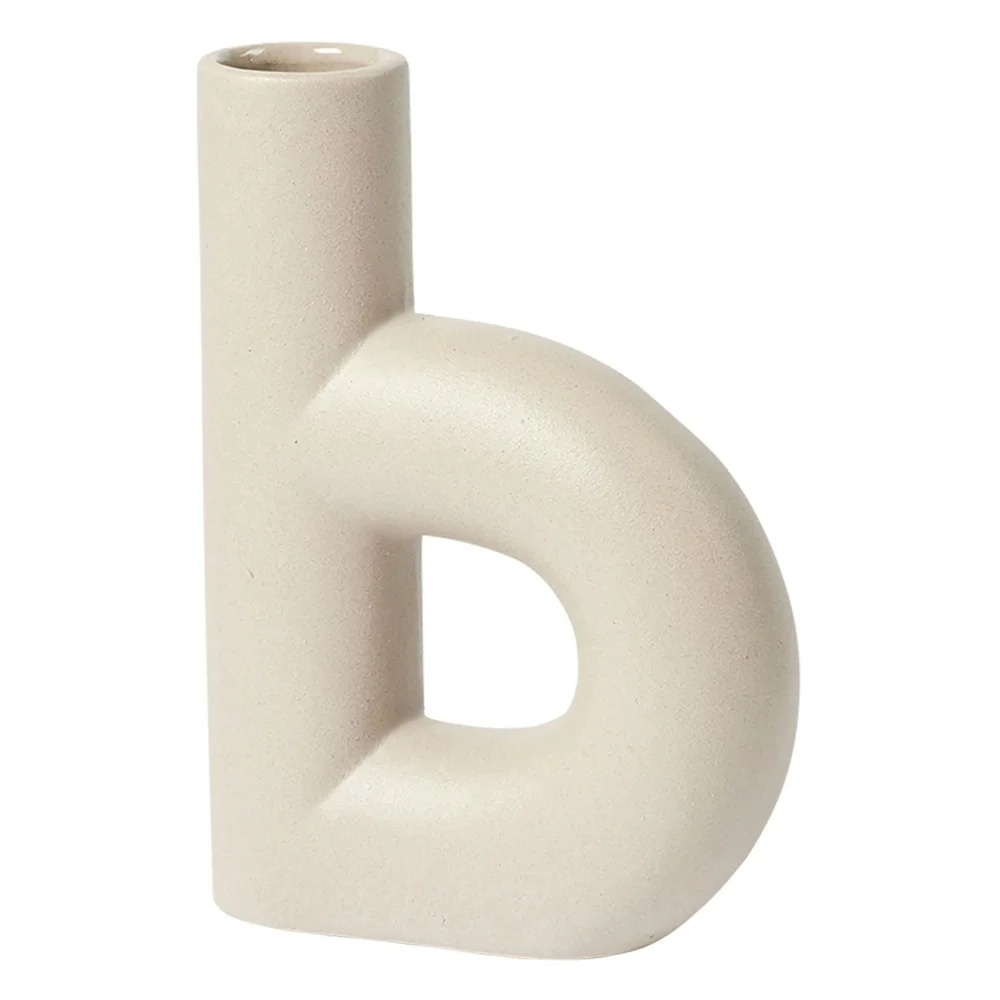 Hector Vase B, Dove Grey v:6208042