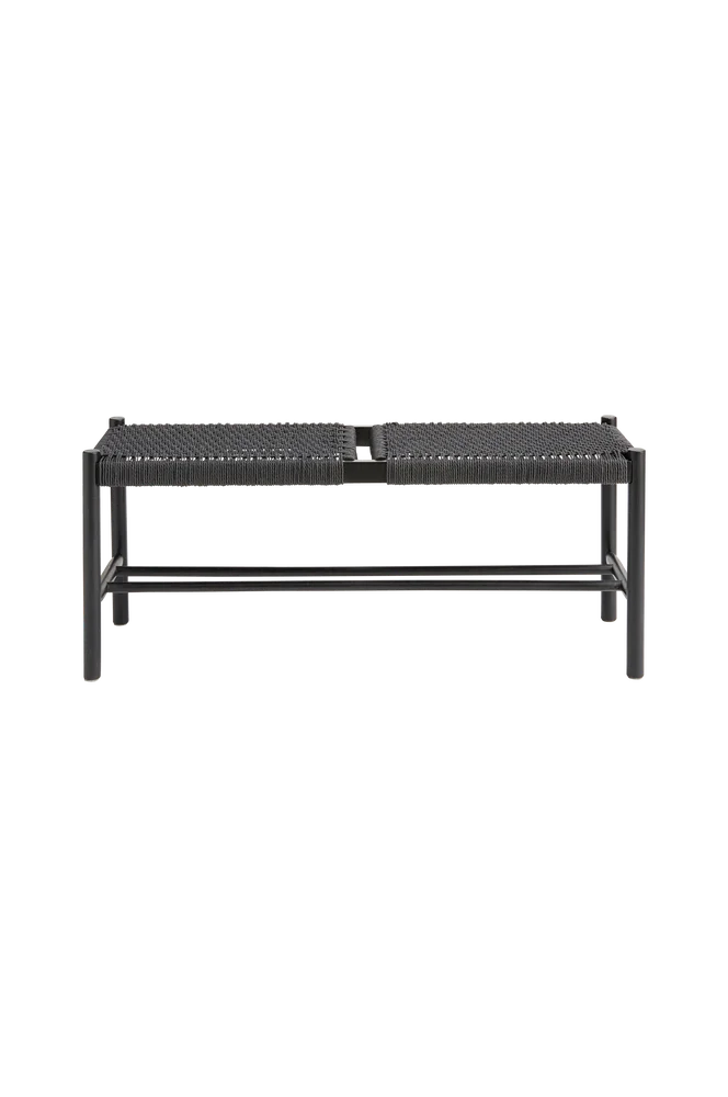 Benk Ellan 110×35 cm – Svart m v:466398 Benk Ellan 110×35 cm – Svart m v:466398