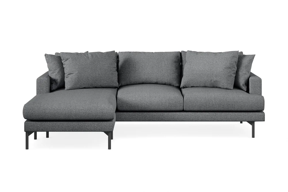 Menard 3-seters Venstrevendt L-formet Divansofa i Stoff v:4462907