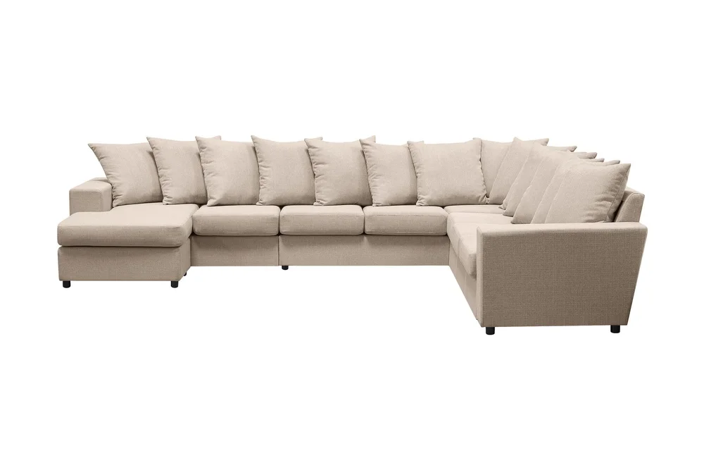 Nebraska Hjørnesofa med Divan Vendbar Konvoluttputer v:4246573