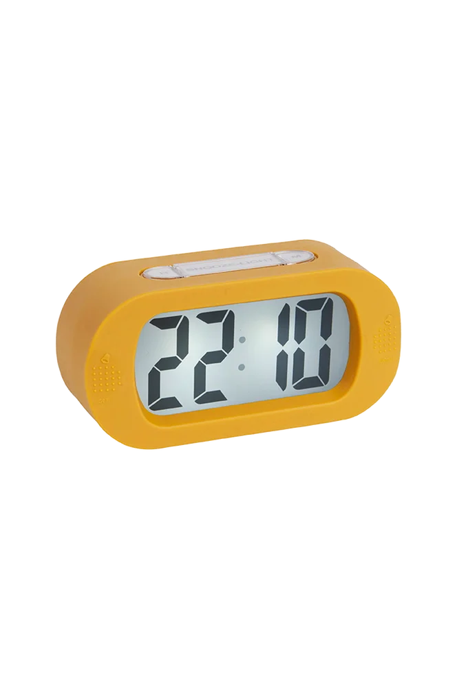 Alarmklokke Gummy – Gul – Dekor | m v:739784 Alarmklokke Gummy – Gul – Dekor | m v:739784