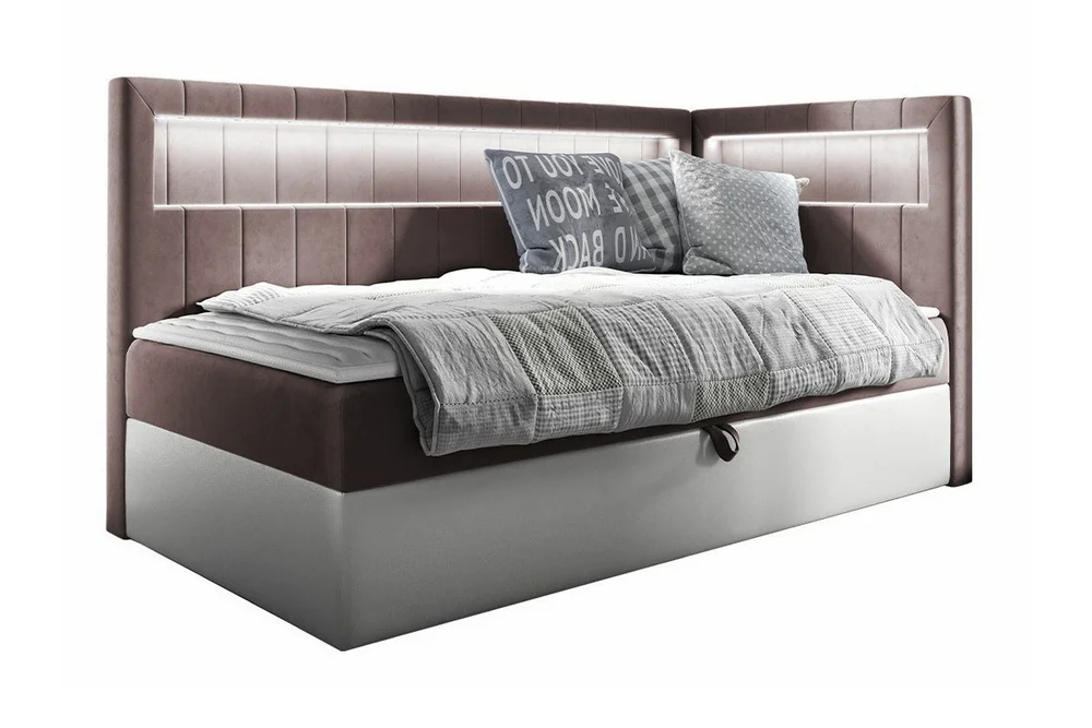 Sängram Boisdale 90x200 cm v:6805198