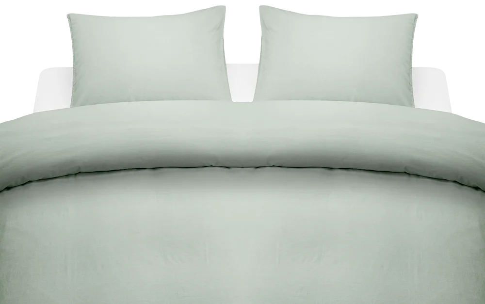 3-delt Sett Washed Dobbelt – Grønn – Tekstiler | m v:8919313 3-delt Sett Washed Dobbelt – Grønn – Tekstiler | m v:8919313