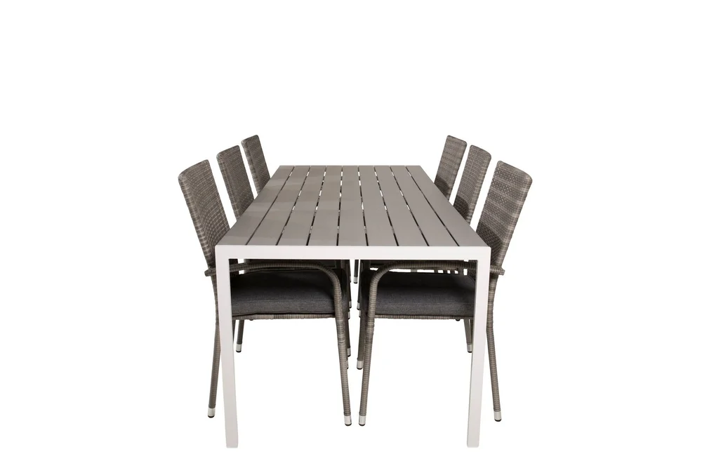 Break Spisegruppe 205 cm + 6 Anna Armstoler v:5107506