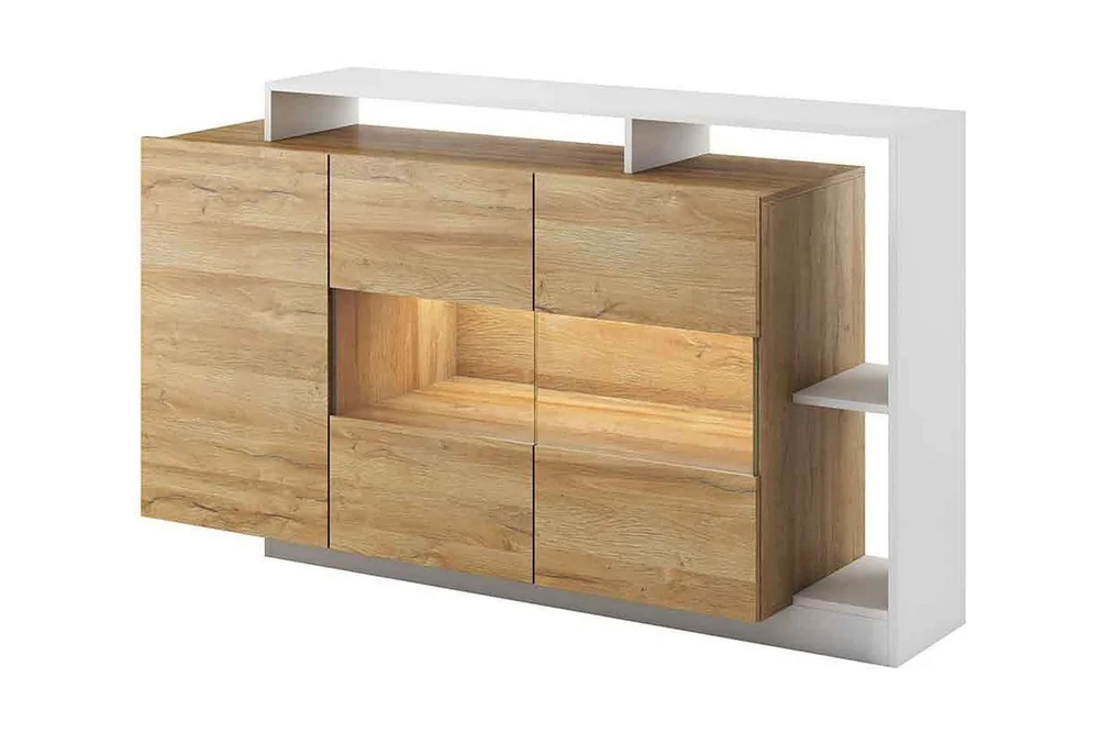 Gabelle Vitrineskap 155x44x94 cm v:3518944