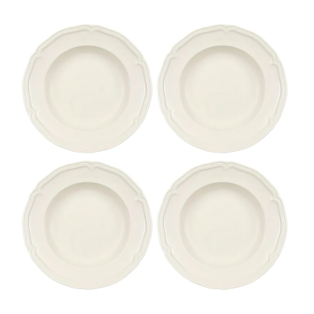 Manoir Dyp Tallerken 23 cm 4-pk v:109750