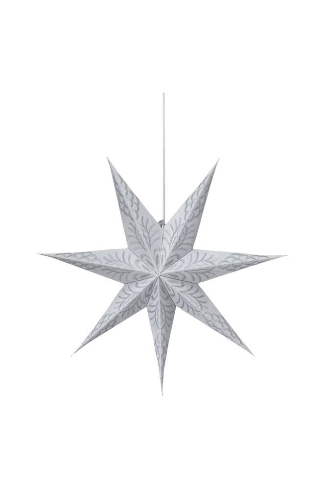 Julestjerne Celeste 60 cm – Grå – Belysning | m v:1636190 Julestjerne Celeste 60 cm – Grå – Belysning | m v:1636190