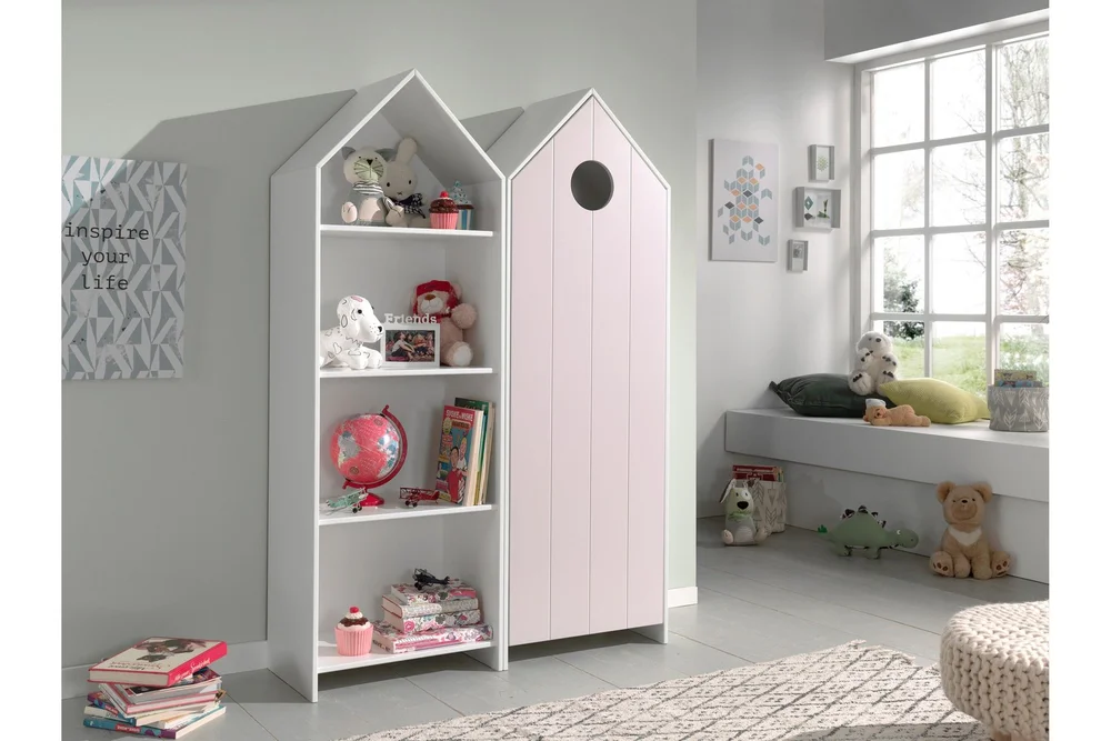 Bustorp Garderobe og bokhylle v:4194324