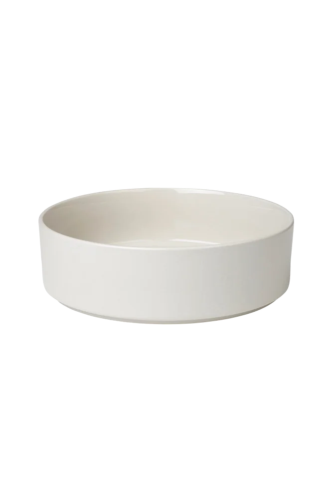 Skål Pilar Ø27 cm - Hvit - Kjøkken & husholdning | m v:9850555
