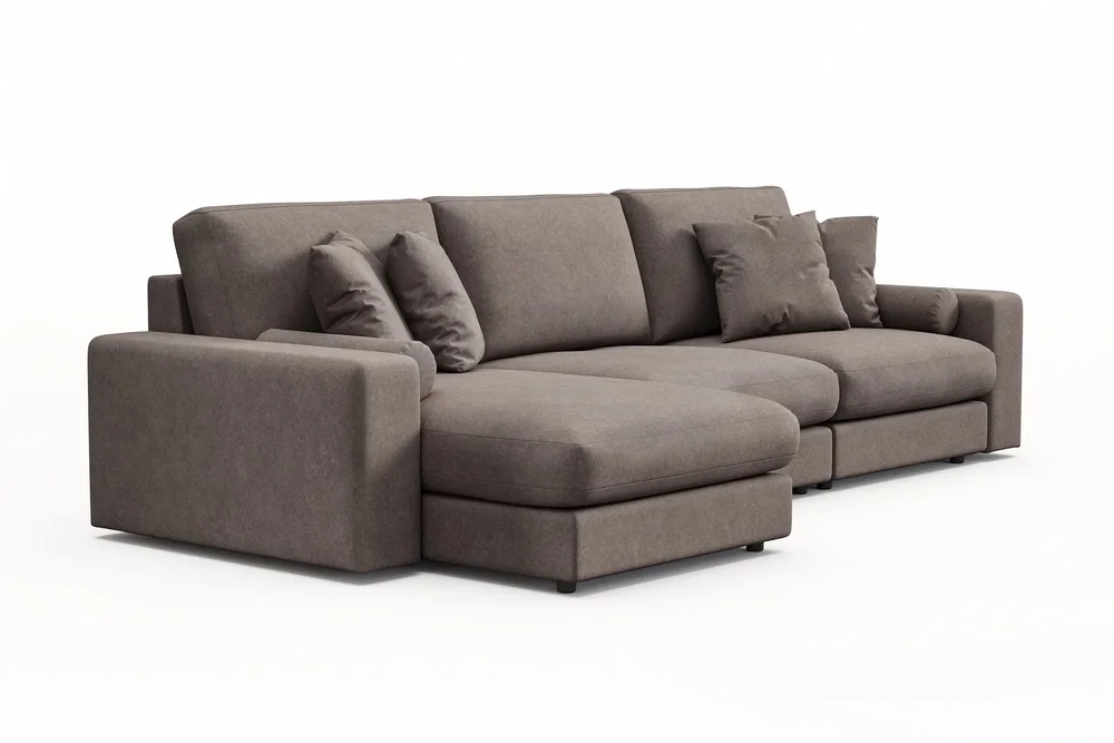 Adelsö by Gynning 5-seter Vendbar L-formet Dyp Divansofa i stoff v:9432916 Adelsö by Gynning 5-seter Vendbar L-formet Dyp Divansofa i stoff v:9432916