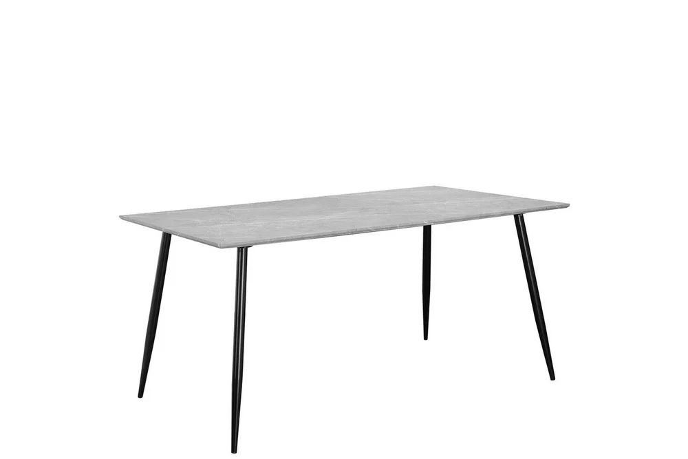 Spisebord Monza 160x90x76 cm, Stein/Svart v:5896394 Spisebord Monza 160x90x76 cm, Stein/Svart v:5896394