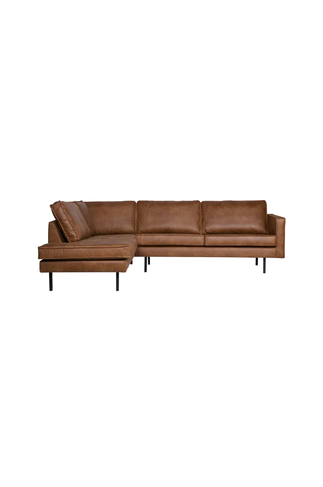Hjørnesofa venstre Rodeo - Brun m v:2565801