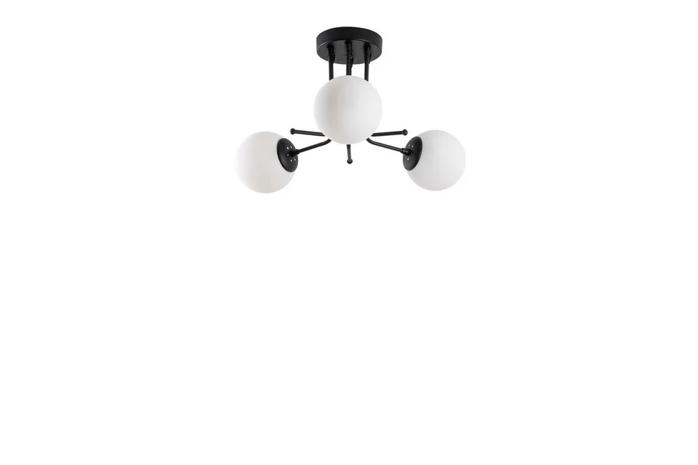 Taklampe Bhika Svart v:2552849