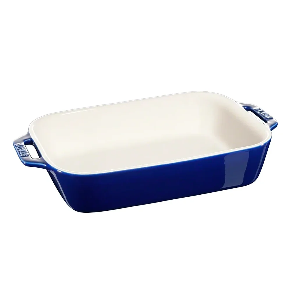 Staub rektangulær ovnsform 27 x 20 cm v:2837354