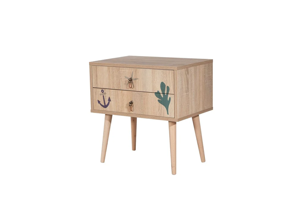 Bertoaria Nattbord 60x40 cm Brun v:5419572