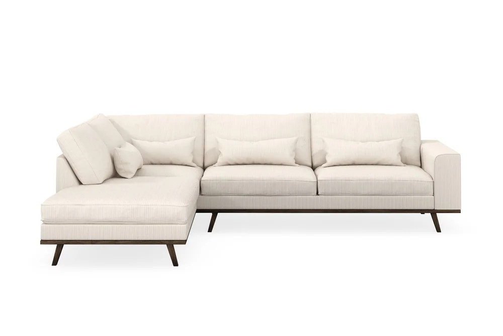 Copenhagen 4-seters Venstrevendt L-formet Sjeselongsofa i Manchester v:1157237