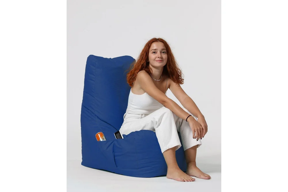 Sittsäck Utomhus Blå v:4937757