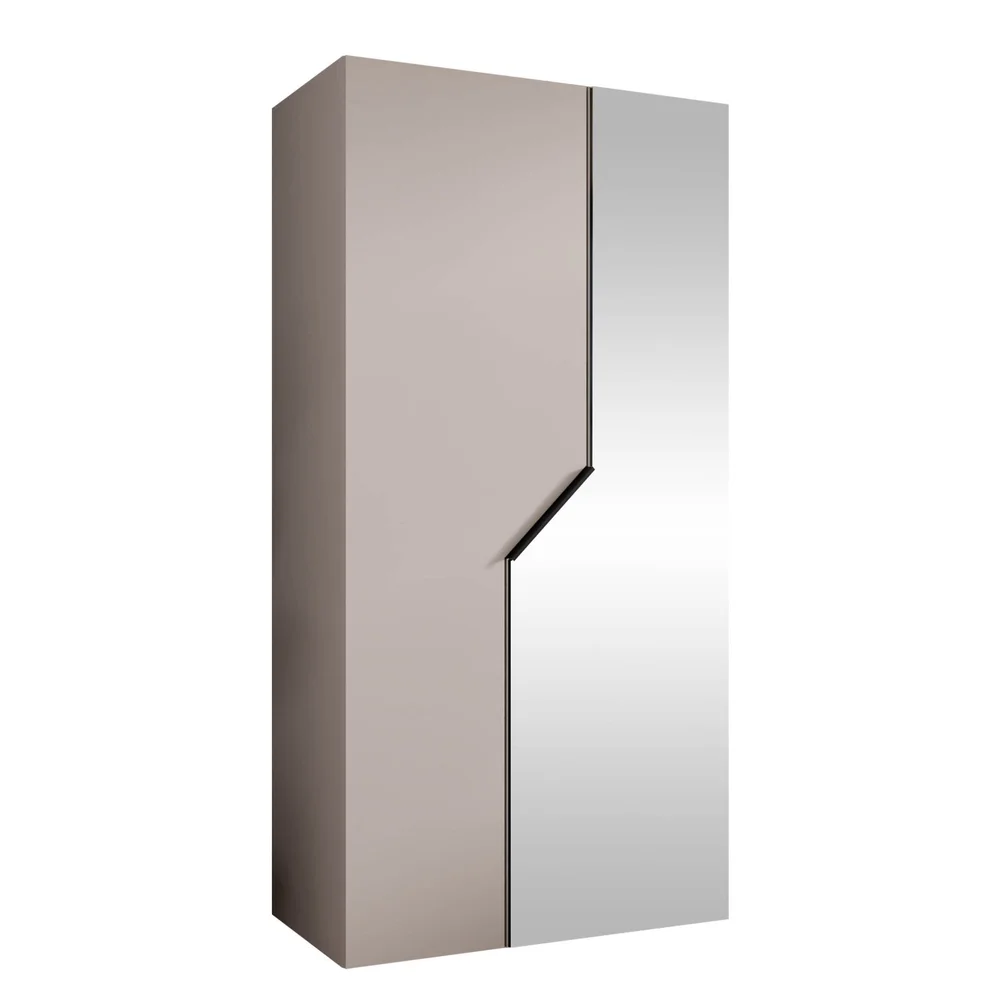 garderobeskap Garderobeskap ANDREW 2 100 cashmere Svart v:9677864
