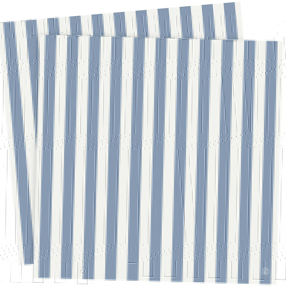 Servietter 33×33 cm 2-pk, Hvit/Lyseblå v:6135177 Servietter 33×33 cm 2-pk, Hvit/Lyseblå v:6135177