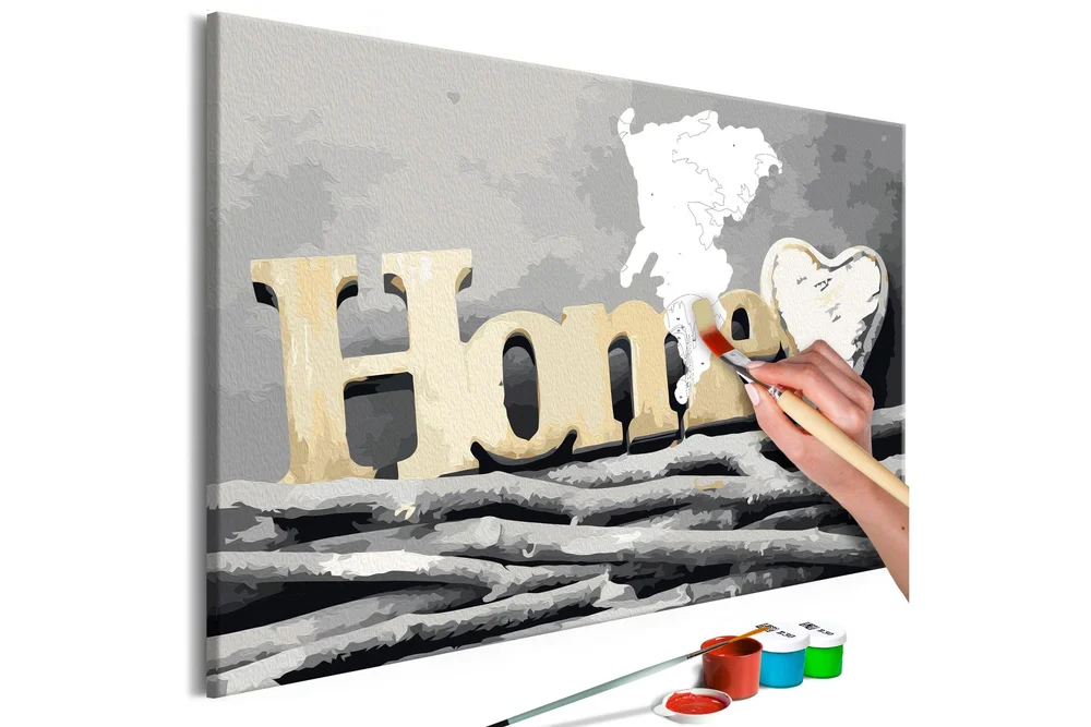 Gjør-det-selv-maleri Home on the Branches 60×40 cm v:9463510 Gjør-det-selv-maleri Home on the Branches 60×40 cm v:9463510