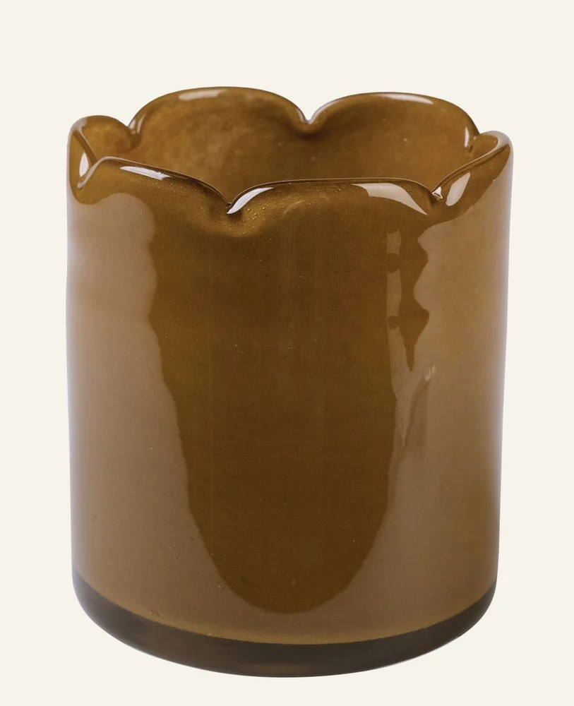 Telysholder brun – 14x14x18,5 cm v:7588499