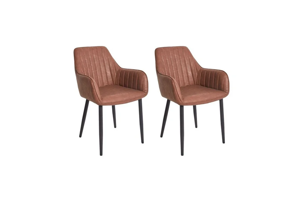 Sett med 2 spisestoler Wellston v:6700142