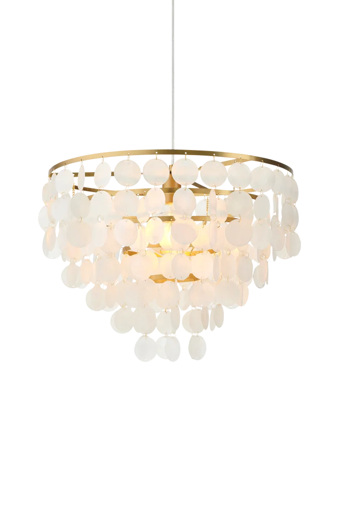 Taklampe Seashell – Hvit – Belysning | m v:6030484 Taklampe Seashell – Hvit – Belysning | m v:6030484