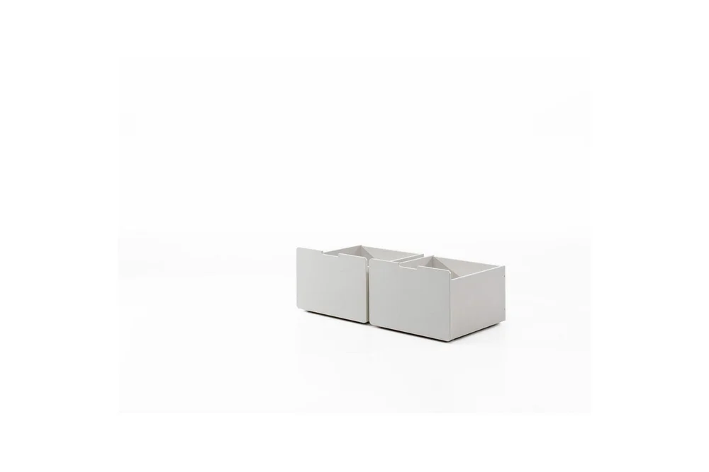 Sett med 2 skuffer Pino Hvit v:9560168 Sett med 2 skuffer Pino Hvit v:9560168